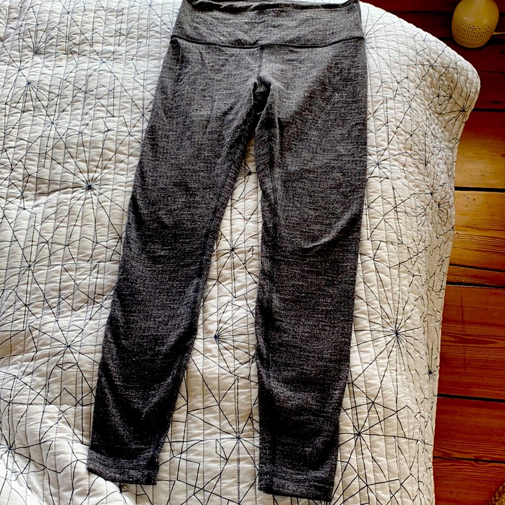Tweed gray lululemon leggings